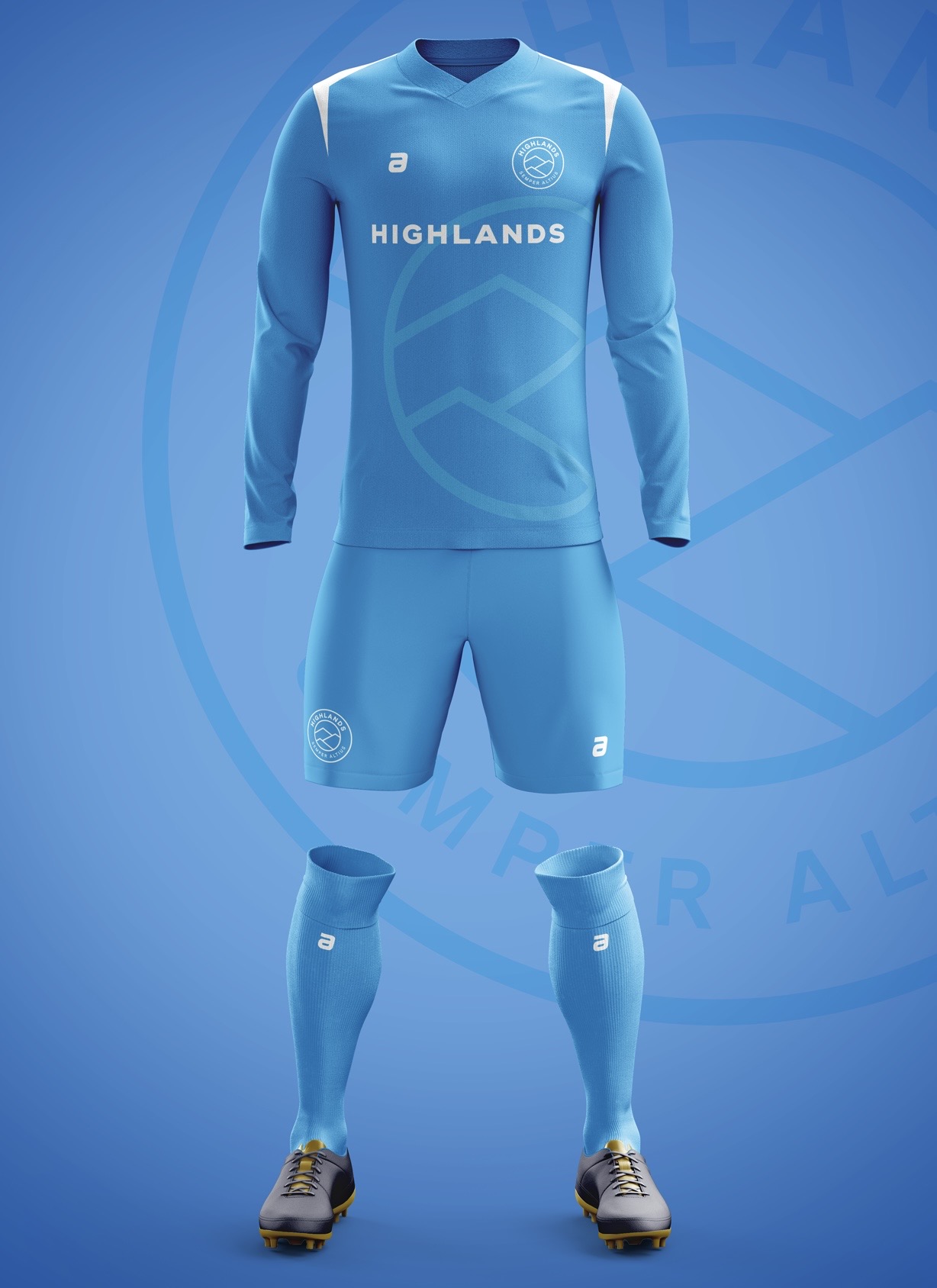 Champs team kit, custom club colorway
