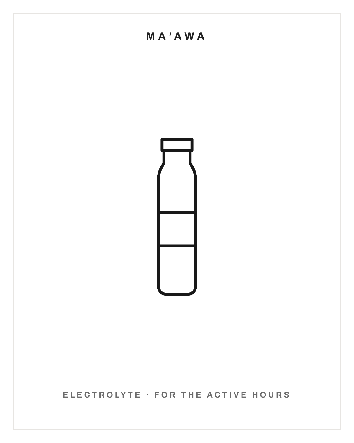 Electrolyte Water