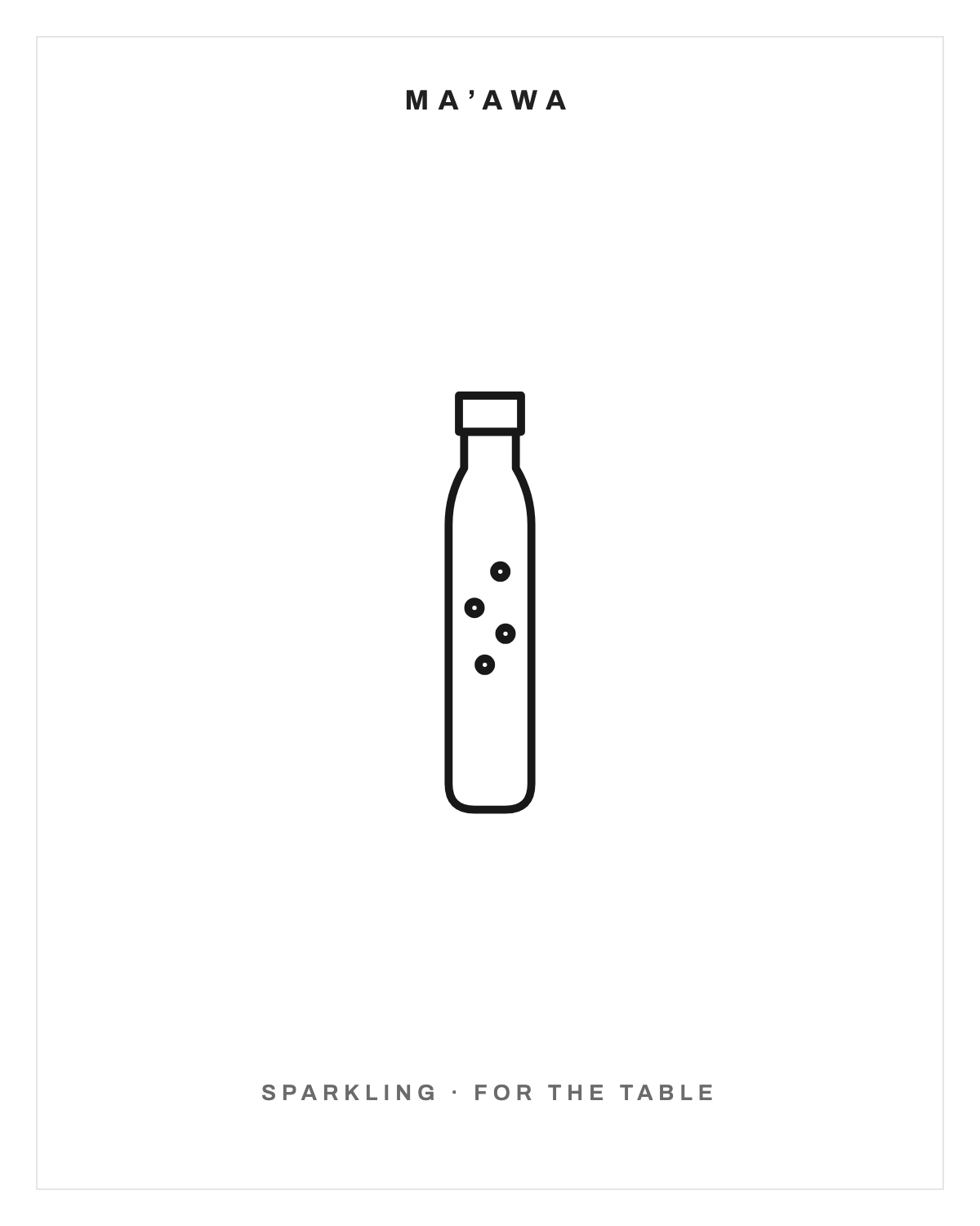 Sparkling Water