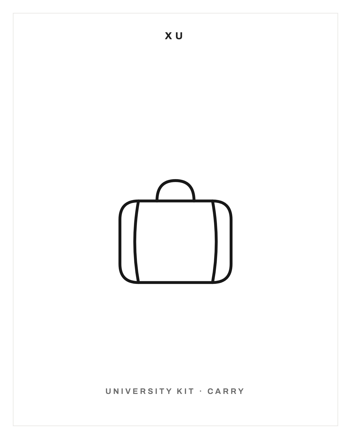 XU Kit Bag